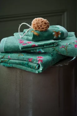 Badhanddoek Set/3 Les Fleurs 55X100 Cm