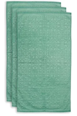 Badhanddoek Set/3 Tile De Pip 55X100 Cm