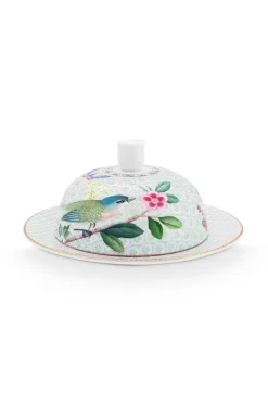 Blushing Birds Botervloot Rond White