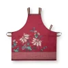Flower Festival Apron Dark Pink
