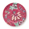 Flower Festival Gebaksbord Donker 17 Cm