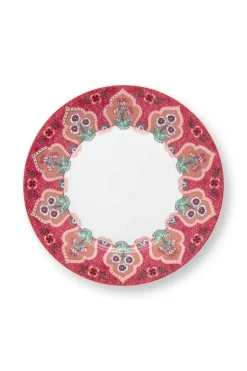 Flower Festival Ontbijtbord Donker 21 Cm