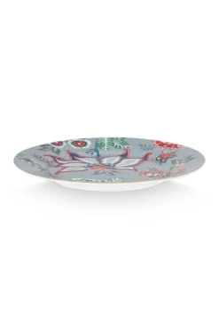 Flower Festival Set/4 Gebaksborden Licht 17Cm