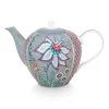 Flower Festival Theepot Groot Licht
