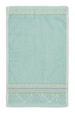 Gastendoek Set/3 Soft Zellige Blue 30X50 Cm
