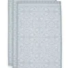 Gastendoek Set/3 Tile De Pip Licht 30X50 Cm