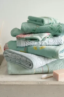 Gastendoek Set/3 Tile De Pip Licht 30X50 Cm