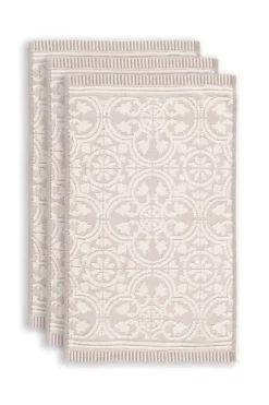 Gastendoek Set/3 Tile De Pip 30X50 Cm