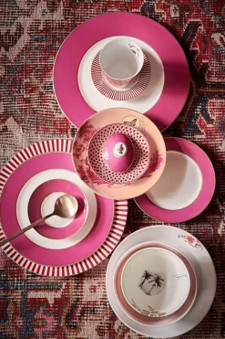 Heritage Kom Geverfd Roze 12 Cm