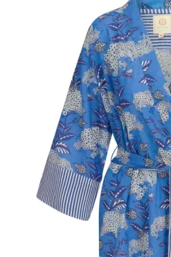 Kimono Flora Firenze Kobalt