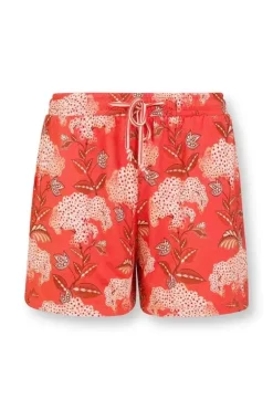Korte Broek Flora Firenze Koraal