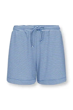 Korte Broek Little Sumo Stripe Kobalt