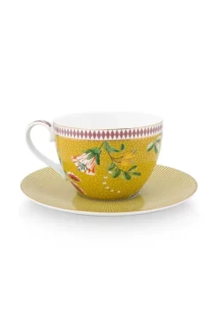 La Majorelle Cappuccino Kop & Schotel Geel