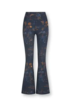 Lange Flared Sportlegging Isola Donker