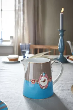 Love Birds Kan Groot Blauw/Khaki