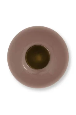 Metalen Vaas Bruin 23Cm