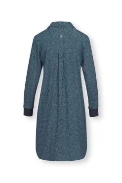 Nachthemd Lange Mouw Leafy Dots