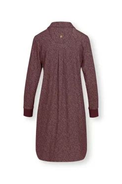 Nachthemd Lange Mouw Leafy Dots Terra