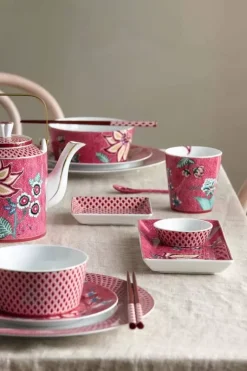 Oriental Flower Festival Theepot Donker Medium