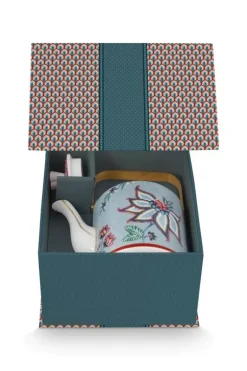 Oriental Flower Festival Theepot Medium