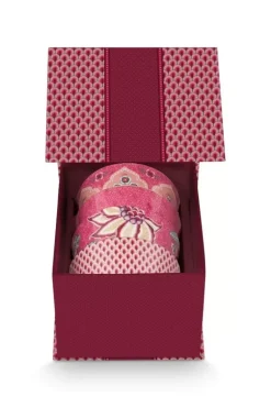 Oriental Flower Festival Set/4 Kommen Donker 12Cm