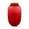 Ovale Mini Vaas Red 14 Cm