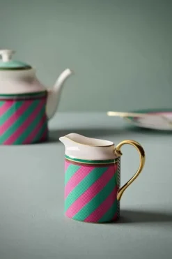 Pip Chique Stripes Kan Klein Roze/Groen