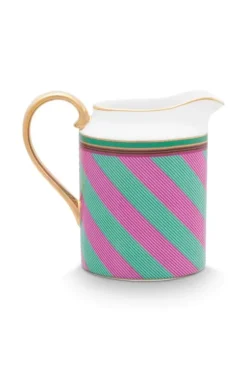 Pip Chique Stripes Kan Klein Roze/Groen