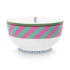 Pip Chique Stripes Kom Roze/Groen 20.5Cm