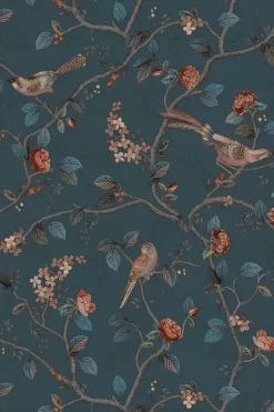 Pip Studio Good Nightingale Vliesbehang Donker
