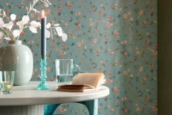 Pip Studio Good Nightingale Vliesbehang Petrol