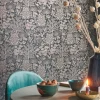 Pip Studio Origami Tree Vliesbehang Donker /Rose Goud