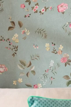 Pip Studio Tokyo Blossom Vliesbehang Jade