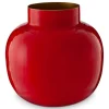 Ronde Vaas Metaal 25 Cm