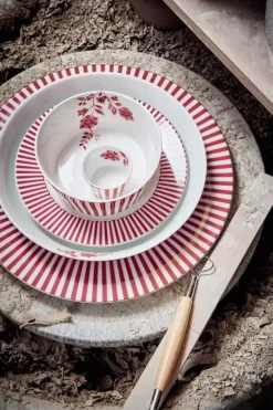 Royal Stripes Dinerbord Donker 26.5Cm