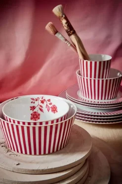 Royal Stripes Kom Donker 12Cm