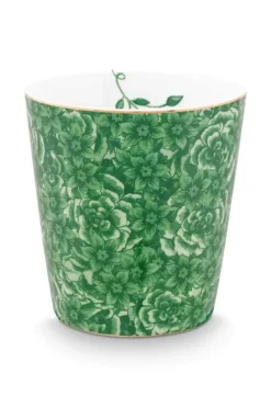 Royal Stripes Mok Bloemen & Theetip