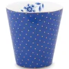 Royal Stripes Mok Dots