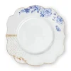 Royal White Ontbijtbord Golden Dots 23,5 Cm