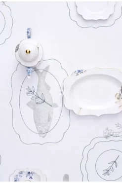 Royal White Ovale Serveer Schaal 40 Cm