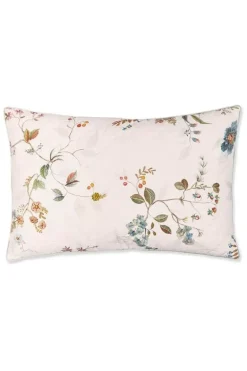 Sierkussen Quilted Kawai Flower Wit