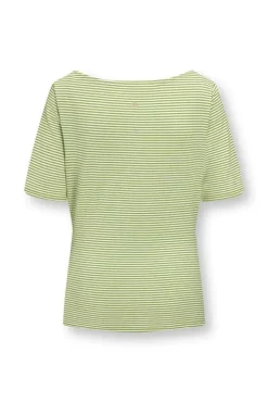 Top Korte Mouw Little Sumo Stripe Fel