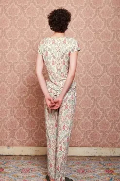 Top Korte Mouw Primavera Wit