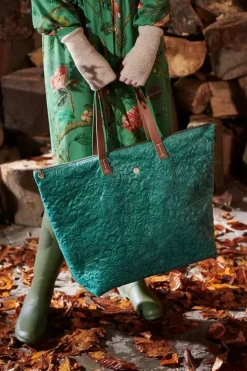Tote Bag Velvet Quiltey Days