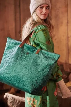 Tote Bag Velvet Quiltey Days