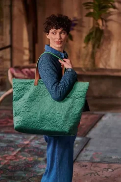 Tote Bag Velvet Quiltey Days