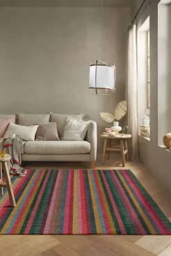 Vloerkleed Jacquard Stripes By Pip Multi