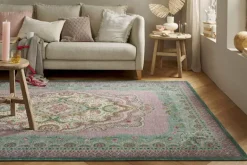 Vloerkleed Majorelle By Pip Lilac/Groen