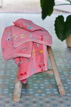 Washandje Set/3 Les Fleurs 16X22 Cm