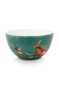 Winter Wonderland Kom Groen 15 Cm